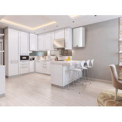 Condensing gas boiler Ariston HS Premium 24FF, for apartments and private houses, instantaneous water heating