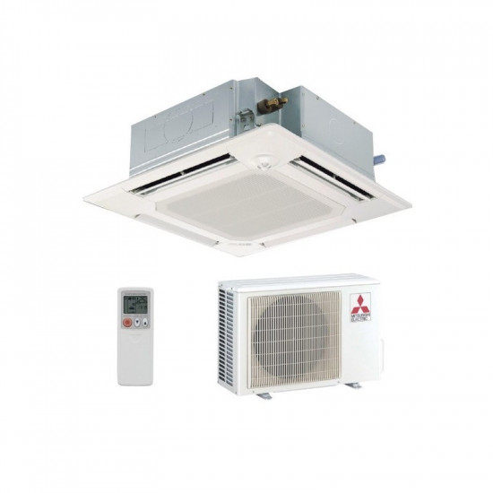 Fábrica para la producción de Aire acondicionado cassette a Precios de Productor Pida Aire acondicionado de cassette Mitsubishi Electric MGPLZ-71VEA, para habitaciones de 50 a 70 m², función de deshumidificación, control de condensación a precios de fábrica