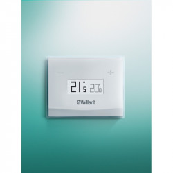 Vaillant vSMART Wi-Fi modulating thermostat, temperature and flow graphs, weather monitoring, heating forecasting, compatibility - Vaillant boilers with eBUS