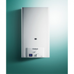 Водонагрівач Vaillant TurboMAG PRO 125/1 3R, відмінно підходить для кухні та ванної кімнати, знижений рівень викидів, електронна система розпалювання