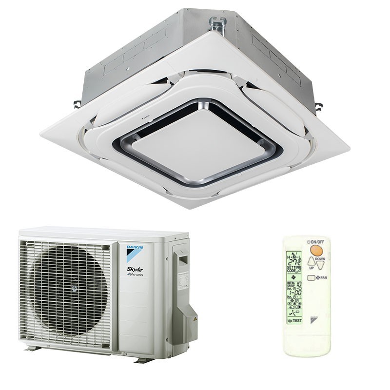 Заказать Кондиционер кассетного типа Daikin ZCAG35B, энергоэкономичность класса A++, R32,  для офисов, ресторанов и магазинов оптом и в розницу
