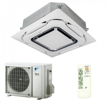 Daikin ZCAG71B High Performance Cassette Air Conditioner, Quiet Operation, Round Flow Technology, Compact Design
