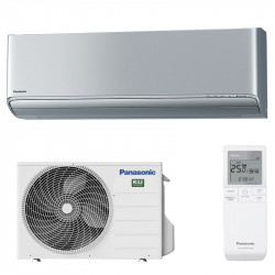 Настінний кондиціонер Panasonic Etherea KIT-XZ50-XKE Silver, для приміщень площею до 50 м², елегантний дизайн, енергоефективність A+++, технологію nanoeX Настінний кондиціонер Panasonic Etherea KIT-XZ50-XKE Silver, для приміщень площею до 50 м², елегантний дизайн, енергоефективність A+++, технологію nanoeX