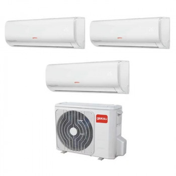 Acondicionador de aire Giatsu 3x1 GIA-MO3-21IX41BR32 + GIA-MSI-09AR2R32 + GIA-MSI-09AR2R32 + GIA-MSI-12AR2R32, 3x1 tipo multi-split, 3 años de garantía TOTAL. 5 años de garantía compresor