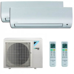 Спліт-система Daikin 2MXP50M2: 2MXM50N + FTXP25M + FTXP25M, два внутрішні блоки, один зовнішній блок, газ-холодоагент R-32, Wi-Fi опціонально Спліт-система Daikin 2MXP50M2: 2MXM50N + FTXP25M + FTXP25M, два внутрішні блоки, один зовнішній блок, газ-холодоагент R-32, Wi-Fi опціонально