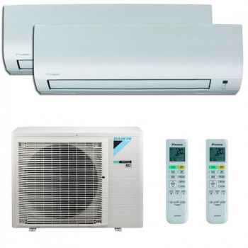 Système split 2X1 Daikin 2MXP50M1 : 2MXM50N + FTXP25M + FTXP35M, 2 unités intérieures et 1 extérieure, module Wi-Fi