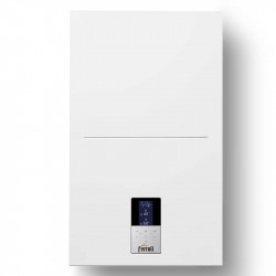 Ferroli Bluehelix Hitech RRT 28 C condensing gas boiler, CapSense Touch panel with 2.8" display, 28 kW, energy efficiency class A+ with Wi-Fi and chronothermostat connection