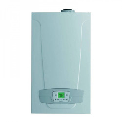 Caldera de condensación a gas Baxi Platinum Compact ECO 24/24F, potencia 24 kW, sistema de microacumulación