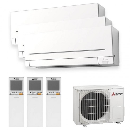 Pida Mitsubishi Electric 3x1 MXZ-3F54VF + MSZ-AP20VG + MSZ-AP20VG + MSZ-AP20VG a precios de fábrica