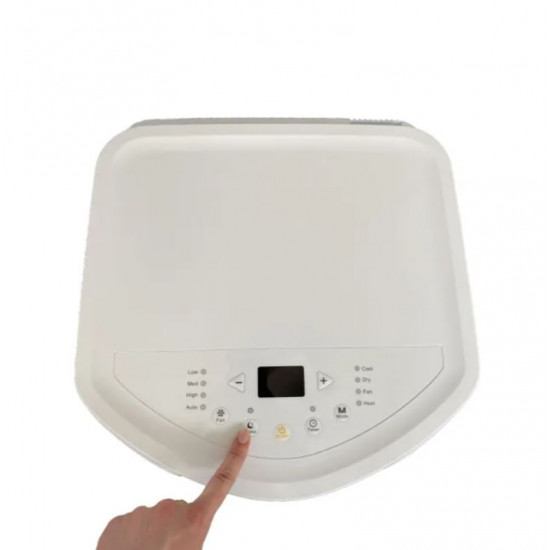 Portable air conditioner GREE SHINY 12FC with cooling and heating function, for home, office, server room or greenhouse up to 30 m² — Domis.pro Portable air conditioner GREE SHINY 12FC with cooling and heating function, for home, office, server room or greenhouse up to 30 m² — photos, appearance, details