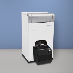 Domusa JAKA HFD 60 low-temperature heating boiler, high combustion efficiency, robust cast iron body construction