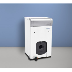  Котел отопления низкотемпературного типа Domusa JAKA HFD 60, высокая эффективность сгорания, надежная конструкция из чугунного корпуса