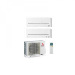 Сплит-система 2x1 Mitsubishi Electric 2x1 MXZ-2F42VF + MSZ-AP20VGK + MSZ-AP25VGK, для двух помещений до 50 м² (по 25 м² на помещение), стильный дизайн, низкий уровень шума Сплит-система 2x1 Mitsubishi Electric 2x1 MXZ-2F42VF + MSZ-AP20VGK + MSZ-AP25VGK, для двух помещений до 50 м² (по 25 м² на помещение), стильный дизайн, низкий уровень шума