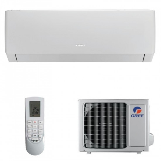 Aire acondicionado GREE Pular 9, fiable y de bajo consumo, clasificación A++/A+++, tecnología Inverter G10, función I-Feel, control por Wi-Fi, función "Fuera de casa" — fotos, apariencia, detalles