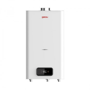 Gas water heater estanco Giatsu DUAL 11L, stable and safe hot water supply, complete with gas vent kit