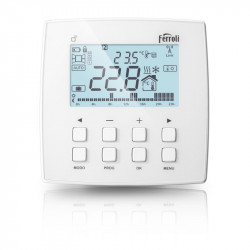 Chronothermostat with Wi-Fi for Ferroli boilers, for gas, diesel and pellet boilers