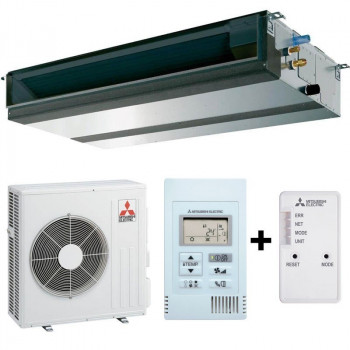 Канальний кондиціонер Mitsubishi Electric MGPEZ-100YJA, для приміщень площею від 90 до 110 м²,  для офісів, залов очікування, складів, кафе