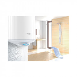 Aquecedor de água elétrico Tesy Anticalc 100 litros com reversível, proteção anti-calcário, lâmpada anti-calcário, indicador luminoso