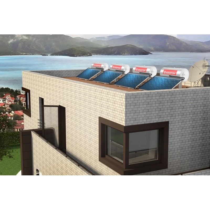 Commandez Plaque solaire termosifón Ariston Kairos HF-2 150-1 TR, une solution efficace pour le chauffage de l'eau aux prix d'usine