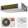 Giatsu GIA-D-12ADMR32 climatiseur de gaine, climatiseur compact de type inverter pour des pièces jusqu'à 35 m².