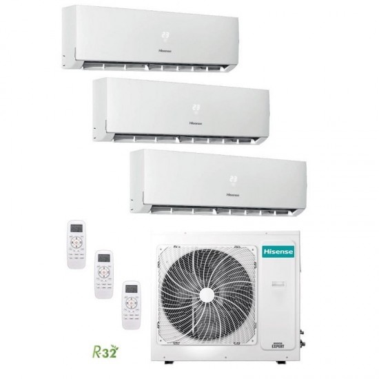 Hisense 3x1 3AMW62U4RFA + DJ25VE0BG + DJ25VE0BG + DJ25VE0BG