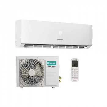 Hisense Comfort 12 airconditioner (DJ35VE0B), krachtig en energiezuinig splitsysteem voor kamers tot 35 m², 4-in-1 filter voor schone lucht