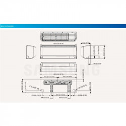 Samsung F-AR12CBU Спліт  Samsung F-AR12CBU Спліт