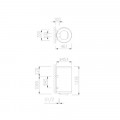 Termo eléctrico horizontal / vertical Aparici SIE150N