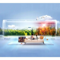 Сплит-кондиционер Haier Geos R 50,  для поверхностей площадью от 35 до 45 м2, встроенный Wi-Fi, низкий уровень шума Сплит-кондиционер Haier Geos R 50,  для поверхностей площадью от 35 до 45 м2, встроенный Wi-Fi, низкий уровень шума
