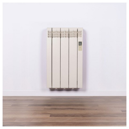 Radiador eléctrico diseño Rointe Serie D WiFi DESIGNLINE - Blanco Ostra RAL 1013