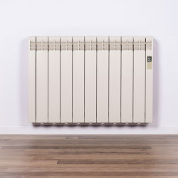 Electric radiator series D ROINTE cream 1013, touch panel, Rointe Connect app, Wi-Fi