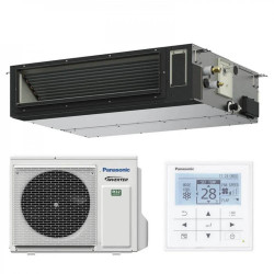 Канальный кондиционер Panasonic KIT-50PF3Z5-6W серии  PACi NX, для помещений площадью до 50 м², технология nanoe™X, хладагент R32 Канальный кондиционер Panasonic KIT-50PF3Z5-6W серии  PACi NX, для помещений площадью до 50 м², технология nanoe™X, хладагент R32
