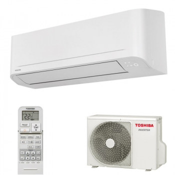 Sistema split de pared Toshiba SEIYA 10, unidad interior, unidad exterior, autolimpiante, filtración de aire, superficie hasta 25 m²