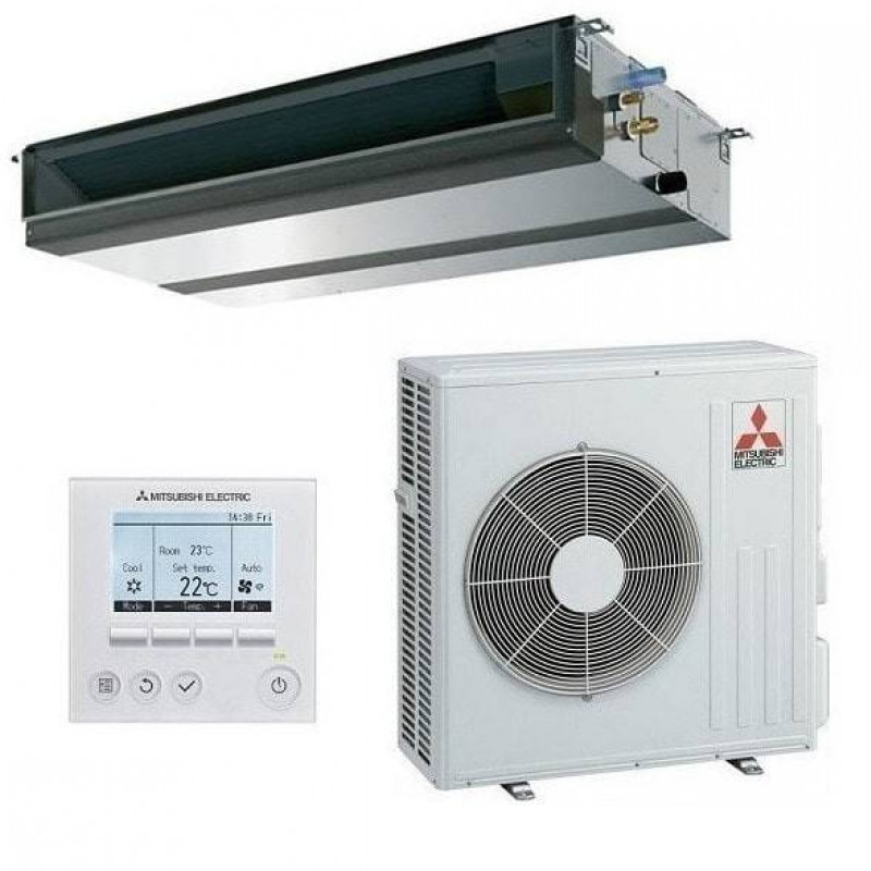 Заказать Кондиционер канального типа Mitsubishi Electric MSPEZ-100VJA2, скрытый монтаж и максимальный комфорт, для помещений площадью до 100 м² оптом и в розницу