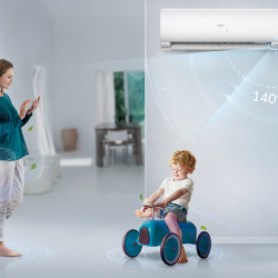 Настінна спліт-система Haier Expert 50, енергоефективність A+++, чорний Настінна спліт-система Haier Expert 50, енергоефективність A+++, чорний