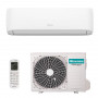 Aparelho de ar condicionado Hisense Style CF35MR04, moderno aparelho de ar condicionado split 1x1, eficiência energética A++, controlo Wi-Fi, comandos de voz e controlo remoto