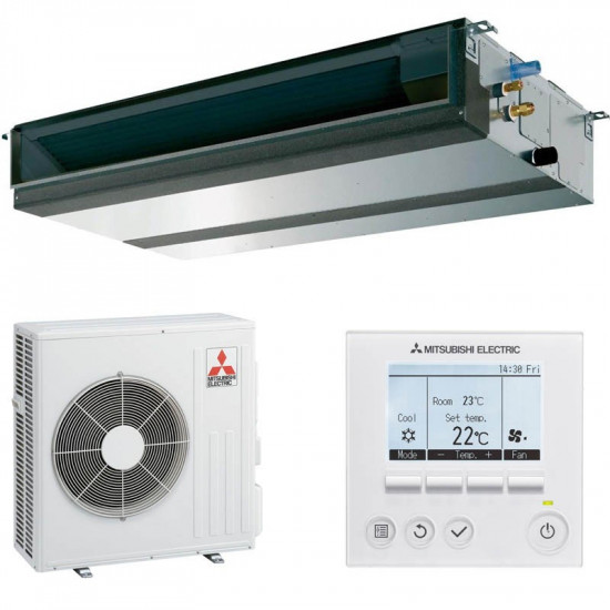 Fábrica para la producción de Conductos a Precios de Productor Pida Aire acondicionado Mitsubishi Electric MPEZ-71VJA2 de conductos ocultos, apto para superficies de hasta 70 m², R32, A+/A++, split 1x1 a precios de fábrica