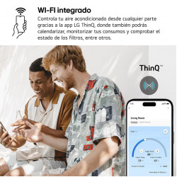 Спліт-система LG DualCool M 9 з Wi-Fi Спліт-система LG DualCool M 9 з Wi-Fi
