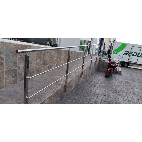 Encomende Corrimão, corrimão de aço inoxidável para escadas, corrimão, balaustrada e corrimão, interior e exterior, varanda, para escadas a preços de fábrica