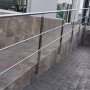 Barandillas, barandillas de acero inoxidable para escaleras, barandillas, balaustradas y pasamanos, interior y exterior, balcón, para escaleras