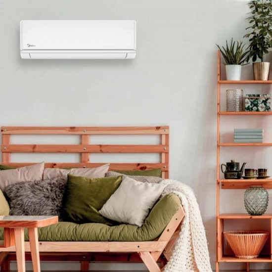 Aire Acondicionado Split Midea Blanc 26 (09) WIFI N8, mono-split de parede 1×1 — Domis.pro Aire Acondicionado Split Midea Blanc 26 (09) WIFI N8, mono-split de parede 1×1 — fotos, aparência, detalhes