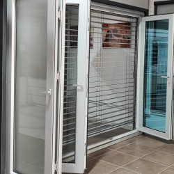 Sliding plastic doors Accordion 2950 x 2250 mm
