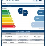 Doble acristalamiento estándar 4 /16 /4 mm  + 50.00 € 