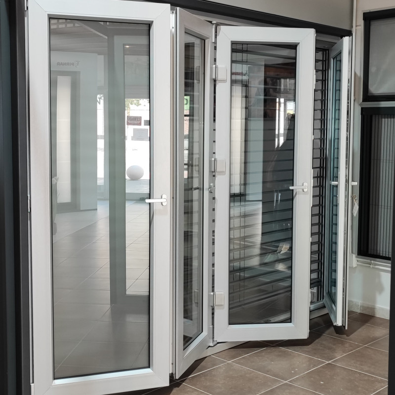 Buy Sliding plastic doors Accordion 2950 x 2250 mm at Factory Prices