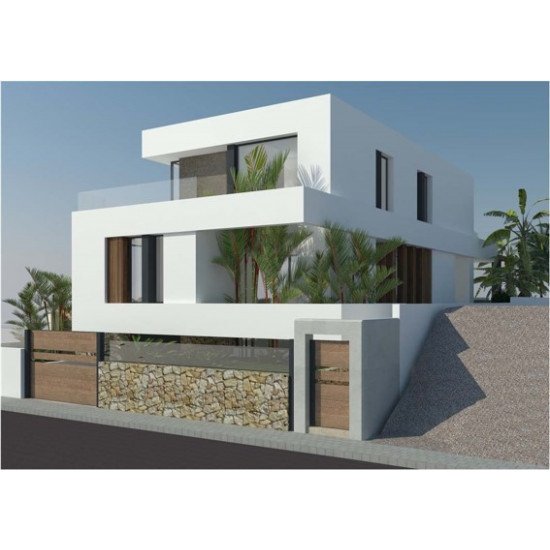 Encomende Terreno com projeto certificado Villas de luxo na pitoresca Balcón De Finestrat a preços de fábrica