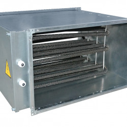  Aerostar SEH 80-50/38,7, Електричний нагрівач Aerostar SEH 80-50/38,7, нагрівач серії SEH, для обігріву повітря в припливно-витяжних системах кондиціювання та вентиляції, повітря водними каналами круглого перерізу, Номінальний клас захисту IP20