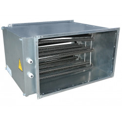  Aerostar SEH 80-50/38,7, Електричний нагрівач Aerostar SEH 80-50/38,7, нагрівач серії SEH, для обігріву повітря в припливно-витяжних системах кондиціювання та вентиляції, повітря водними каналами круглого перерізу, Номінальний клас захисту IP20