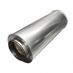 Aerostar Шумоглушитель RMN 160/5, шумоглушитель  Aerostar серии RMN, для снижения аэродинамического шума, из оцинкованной стали, Пластинчатые шумоглушители,  для приточно-вытяжной системы