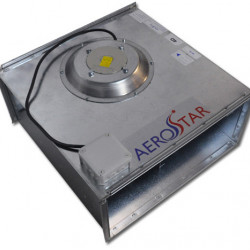  Aerostar SVF 60-30/28-4D Rohrventilator, stufenlos regelbar, 380 V, für Zu- und Abluftanlagen, erhöhte Leistungsstufe, Abtransport verbrauchter oder verbrauchter Luft, sparsam