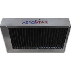  Aerostar DC 70-40 Tropfenfänger, DC-Serie dienen zur Entfernung von angesammeltem Kondensat in Klima- und Lüftungssystemen, spezielle Beschichtung schützt vor Kondensat und Feuchtigkeit, mit einer Schale zur Kondensatableitung